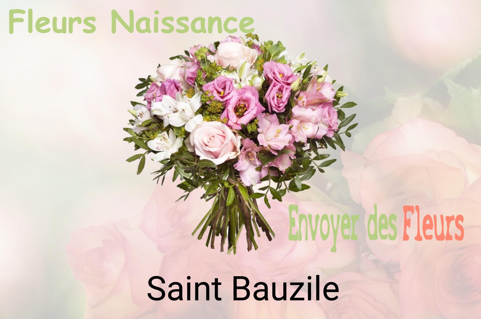 Bouquet de fleurs de naissance livré à Saint-Bauzile